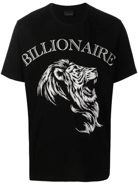 Billionaire graphic-print cotton T-shirt