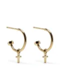 Stolen Girlfriends Club Stolen Cross Anchor Sleeper earring - Gold