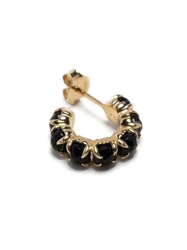 Stolen Girlfriends Club Halo Cluster Earrings | Black
