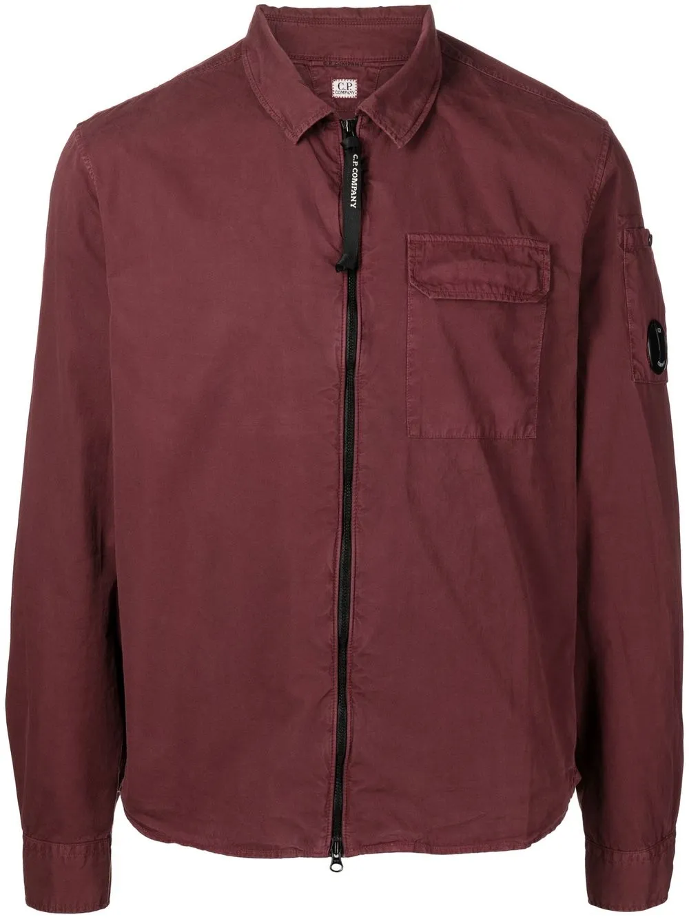 

C.P. Company chest flap-pocket detail jacket - Red