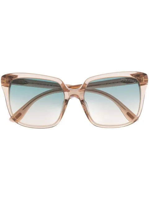 tom ford eyewear 超大镜框太阳眼镜