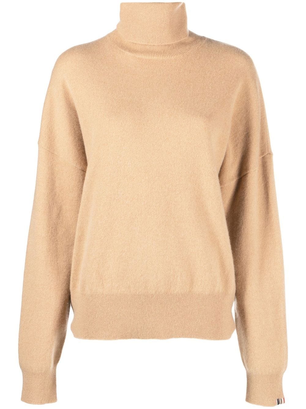 Extreme Cashmere Jill Roll-neck Cashmere Umper In Nude
