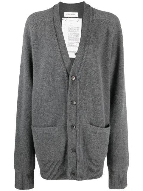 extreme cashmere cashmere knit cardigan