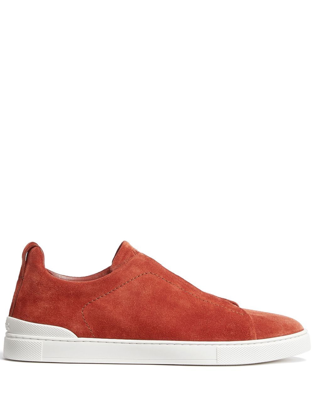 Zegna Triple Stitch suede sneakers - Brown