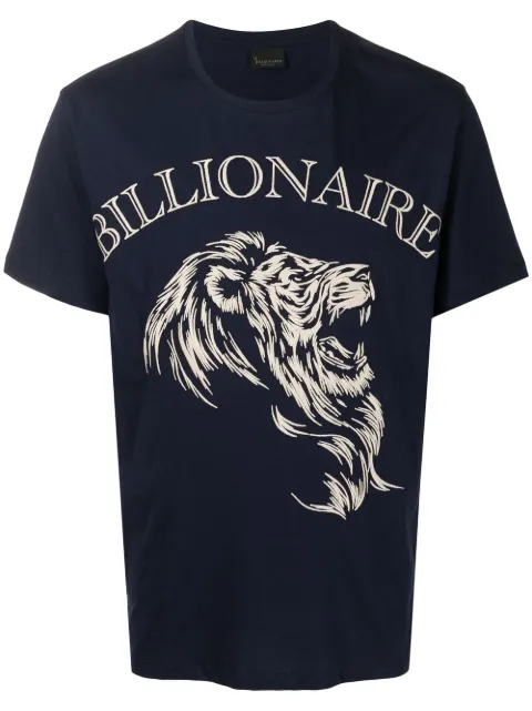 Billionaire graphic-print cotton T-shirt
