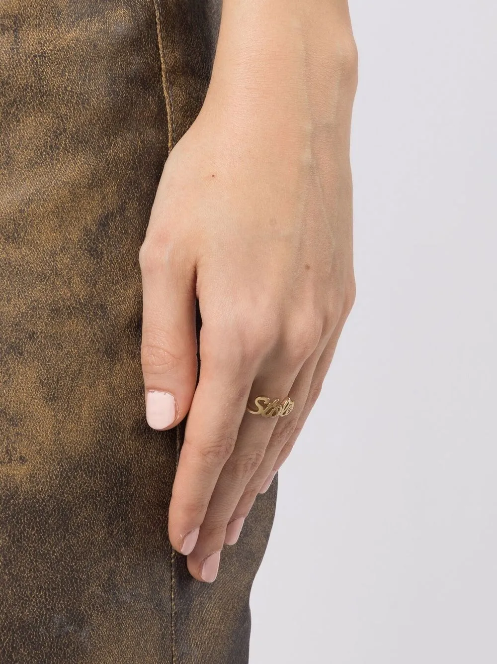 Stolen Girlfriends Club Stolen Script ring | Image 2