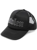 Stolen Girlfriends Club gothic-logo trucker hat - Black