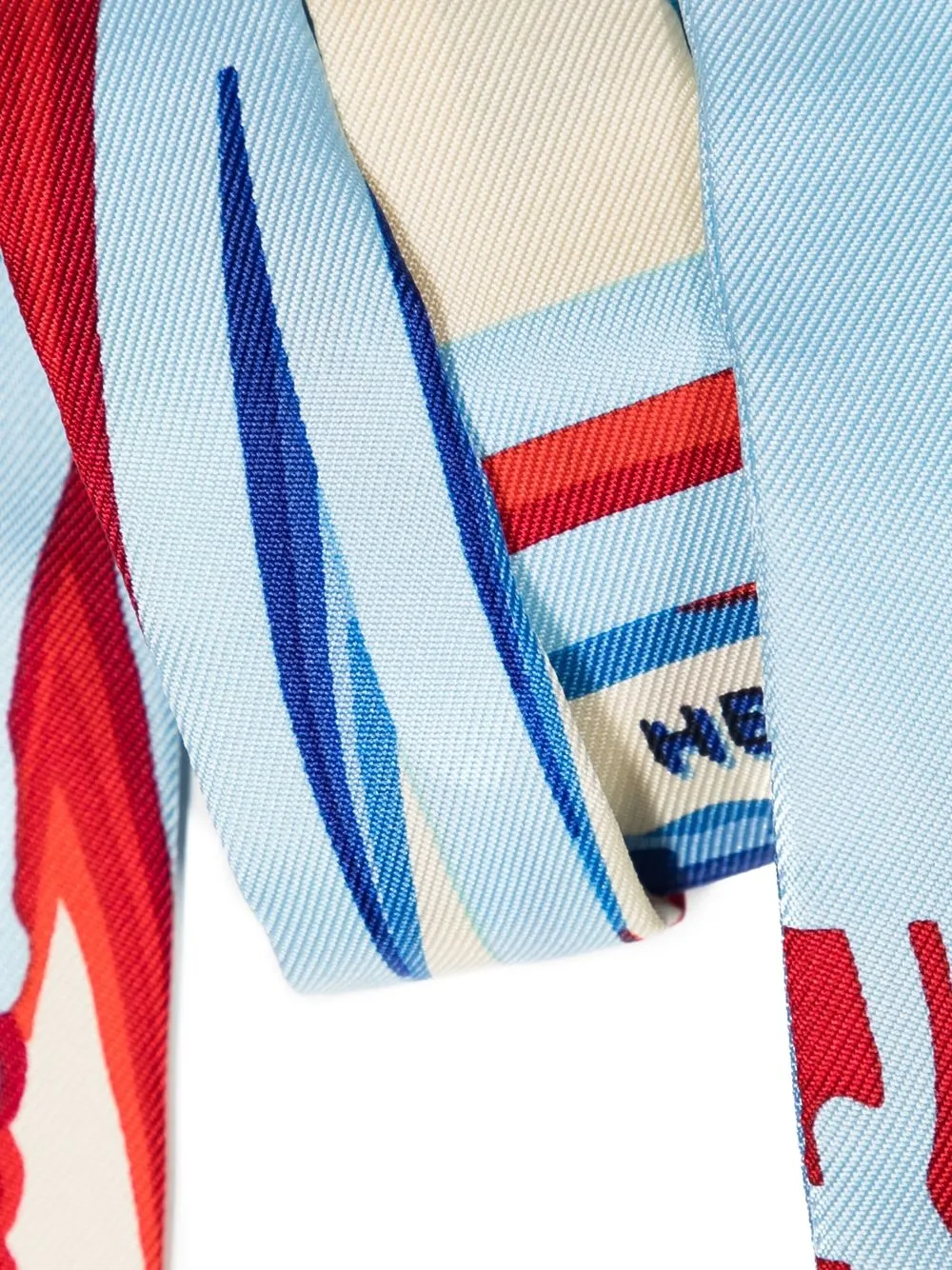 Hermès 1990-2000's pre-owned Zijden sjaal - Blauw