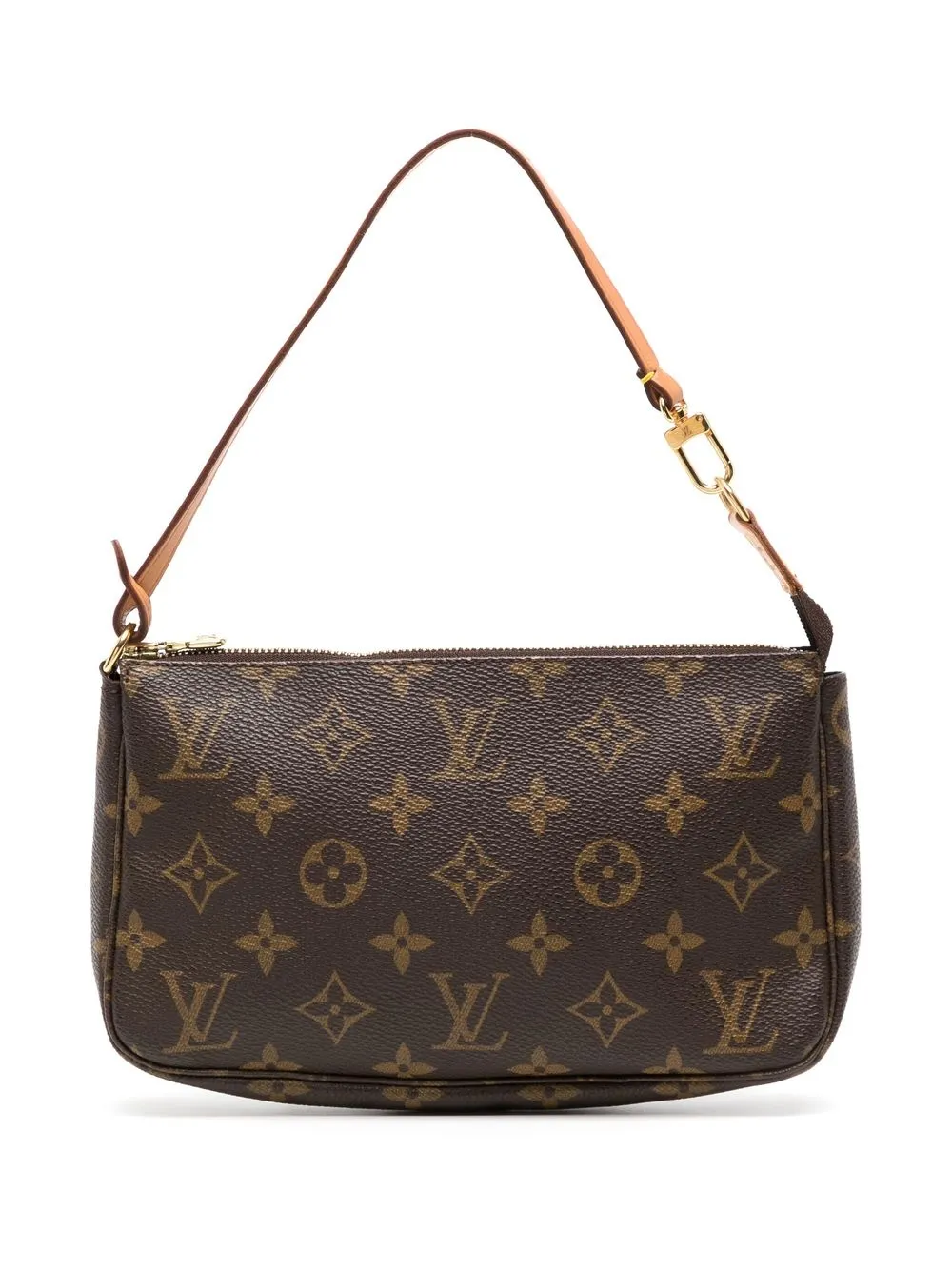 

Louis Vuitton 1999 pre-owned Monogram Pochette two-way shoulder bag - Brown