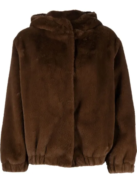 Antonelli Kapuzenjacke aus Faux Fur
