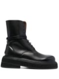 Marsèll chunky lace-up boots - Black