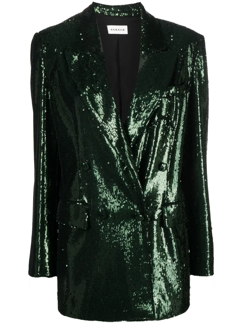 

P.A.R.O.S.H. sequin-embellished blazer - Green