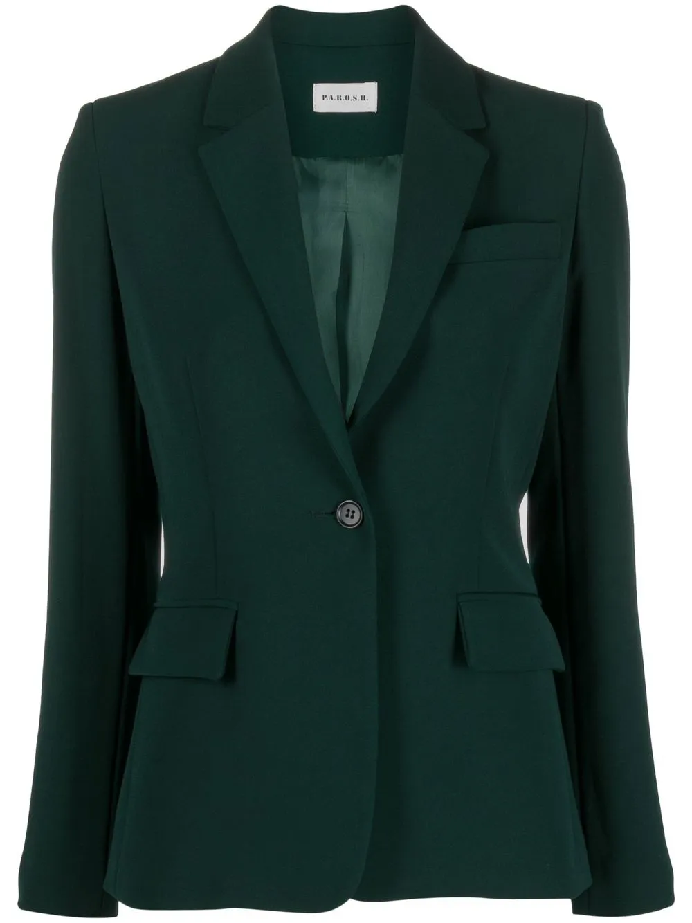 

P.A.R.O.S.H. blazer con botones - Verde
