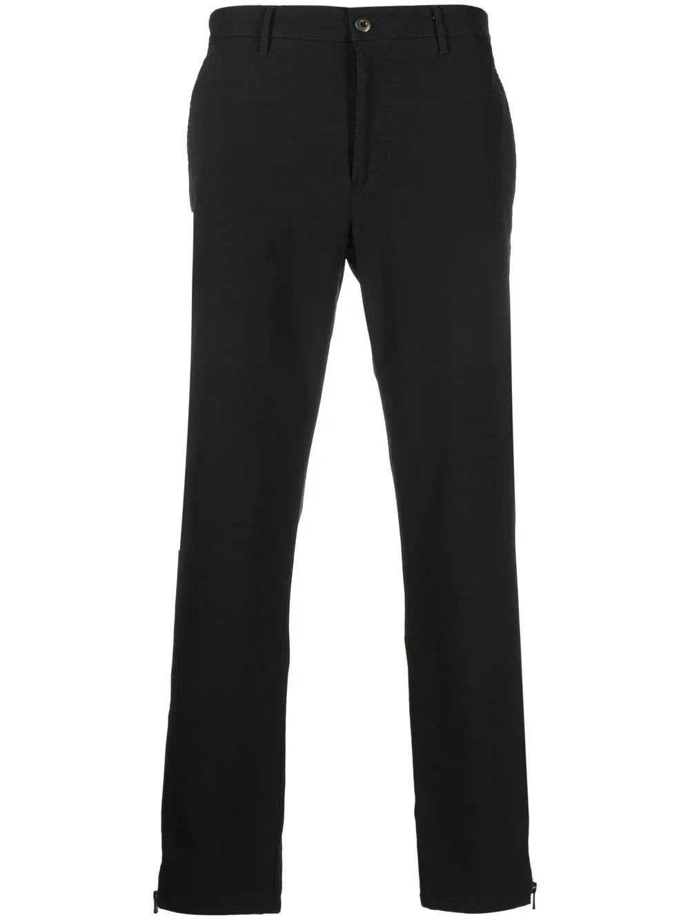 

Incotex tapered-leg cropped trousers - Black