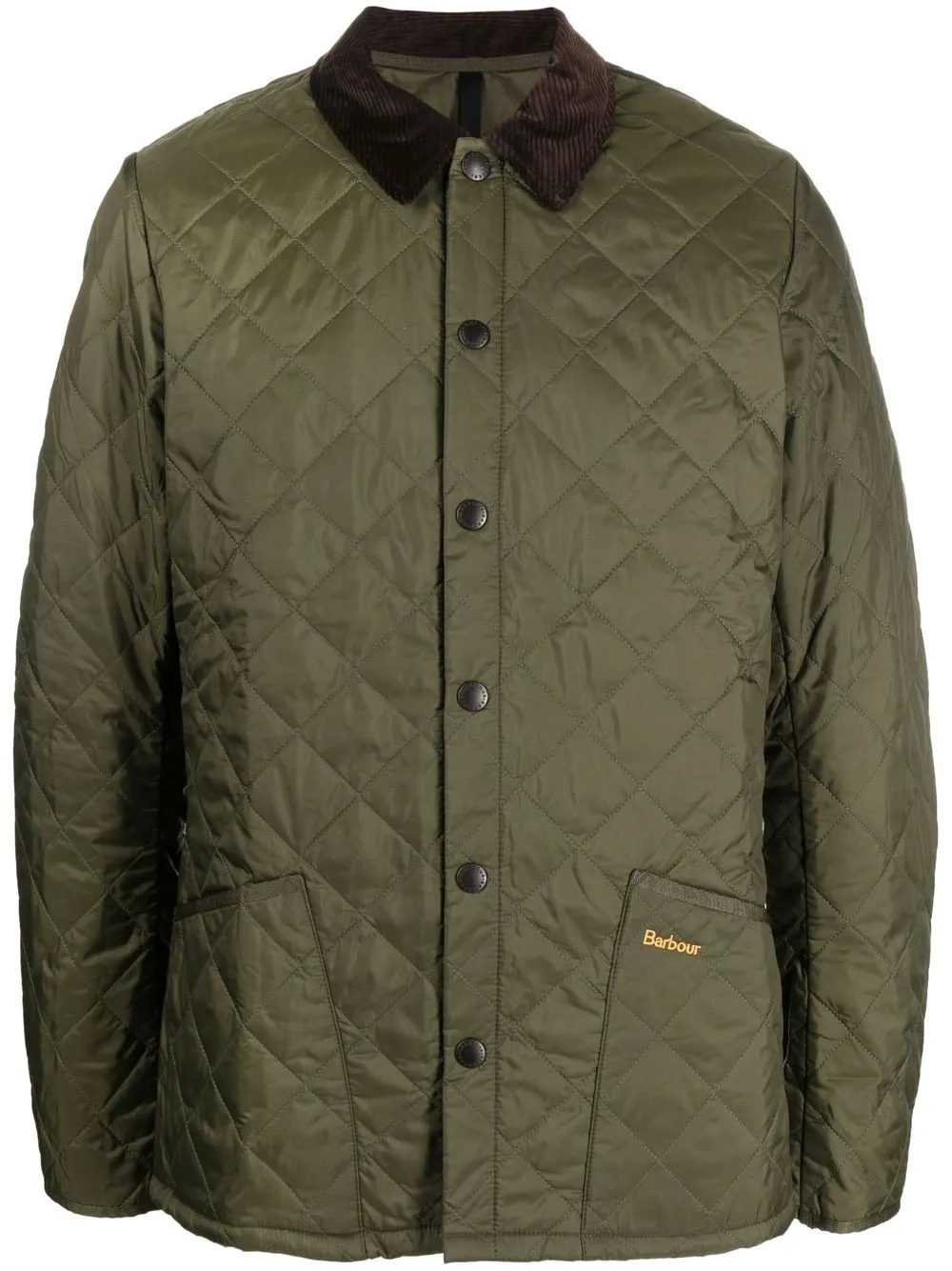 

Barbour sobrecamisa capitonada - Verde