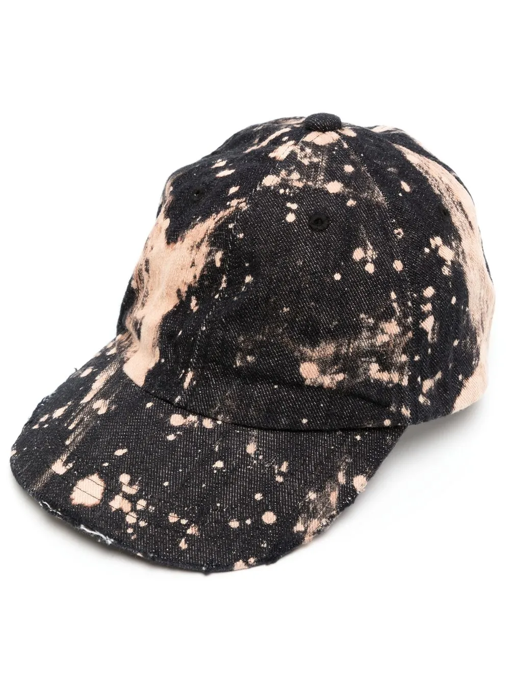 

Song For The Mute bleached tie-dye cap - Brown