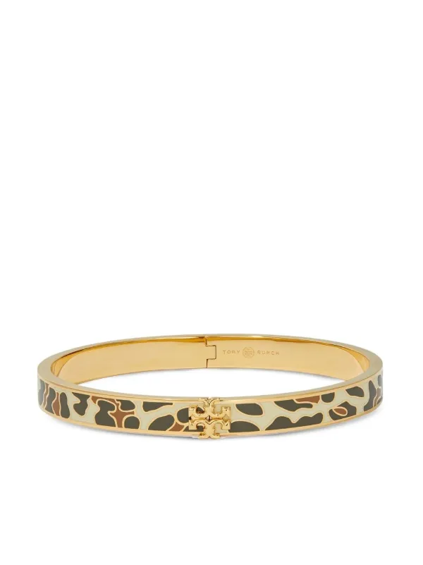 Tory Burch Kira 7mm エナメル ブレスレット | ゴールドトーン 