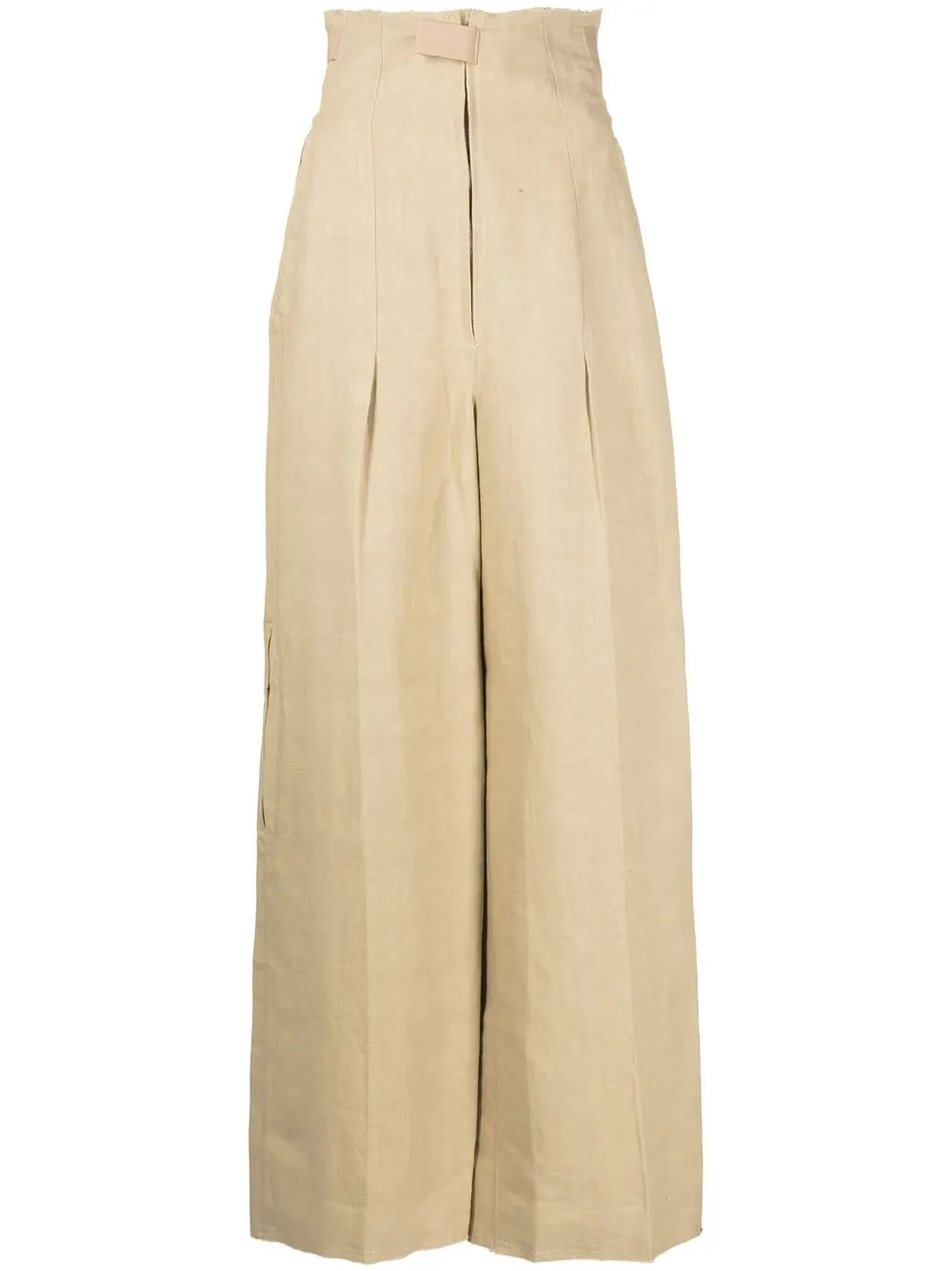 

Jacquemus Santon high-waisted trousers - BEIGE