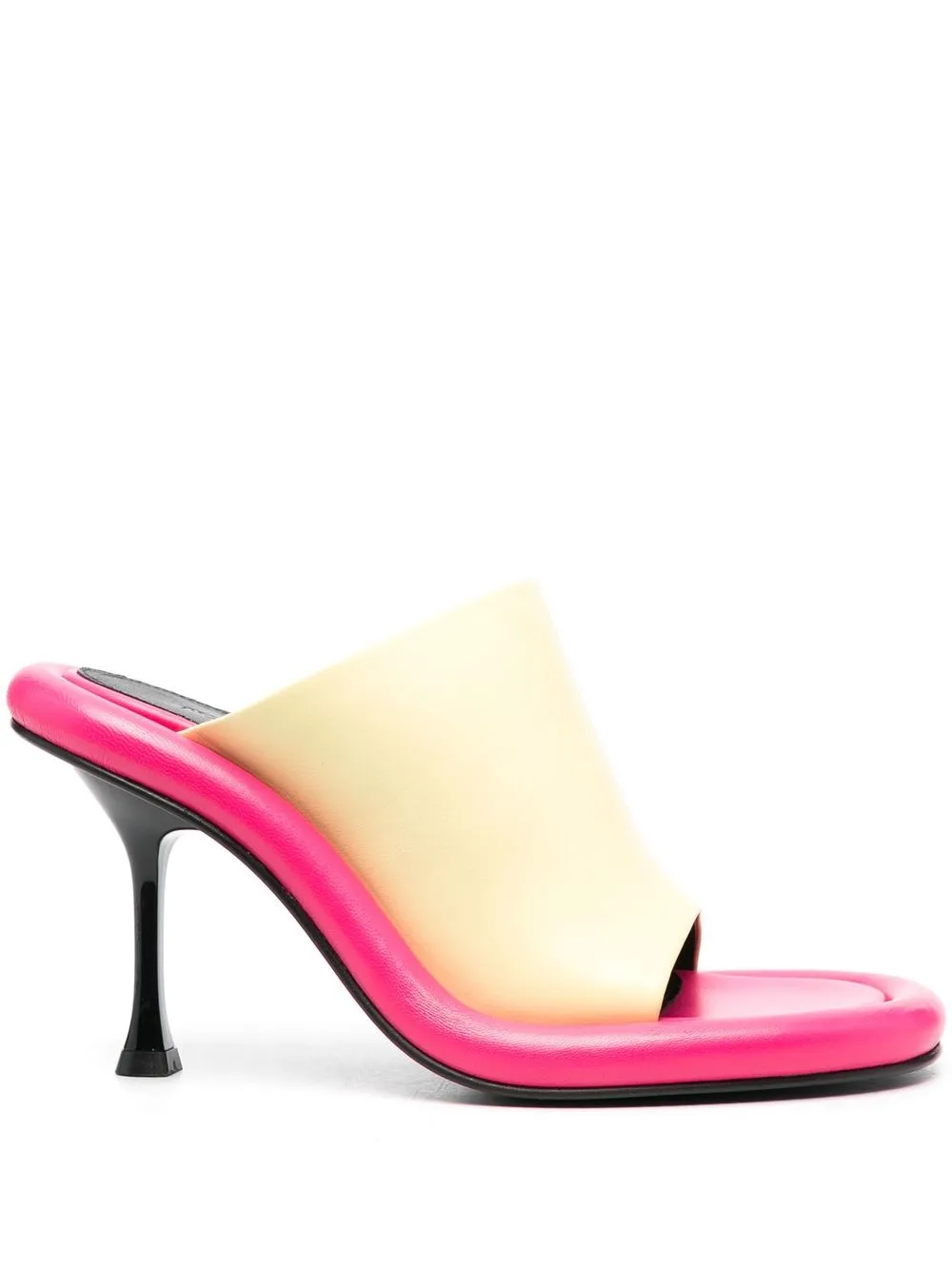 

JW Anderson mules Bumper-Tube con tacón de 105mm - Amarillo