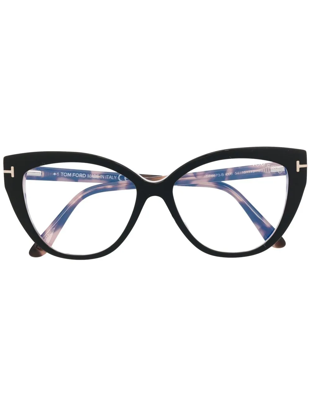 

TOM FORD Eyewear lentes con armazón cat eye - Negro