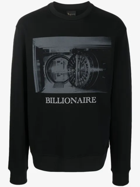 Billionaire graphic-print cotton 