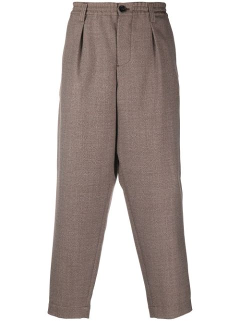 Marni straight-leg wool trousers Men