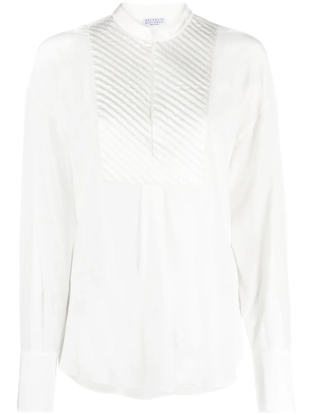 

Brunello Cucinelli blusa de manga larga - Blanco