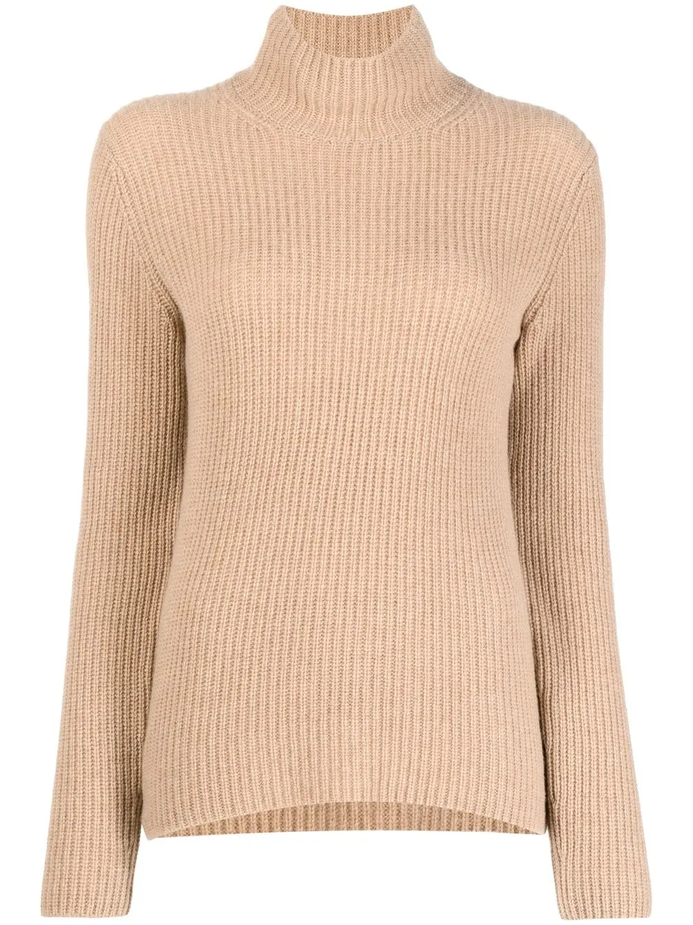 

Vince ribbed turtleneck jumper - Brown