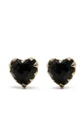 Stolen Girlfriends Club Love Claw onyx stud earrings - Black