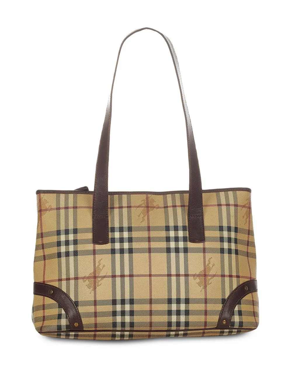 

Burberry Pre-Owned Haymarket Check tote bag - Neutro