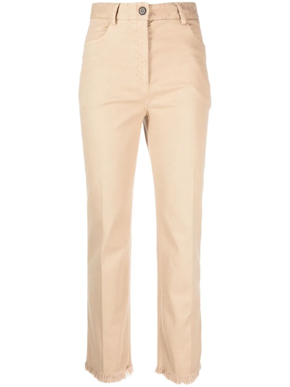 

Antonelli cropped straight-leg trousers - Neutro