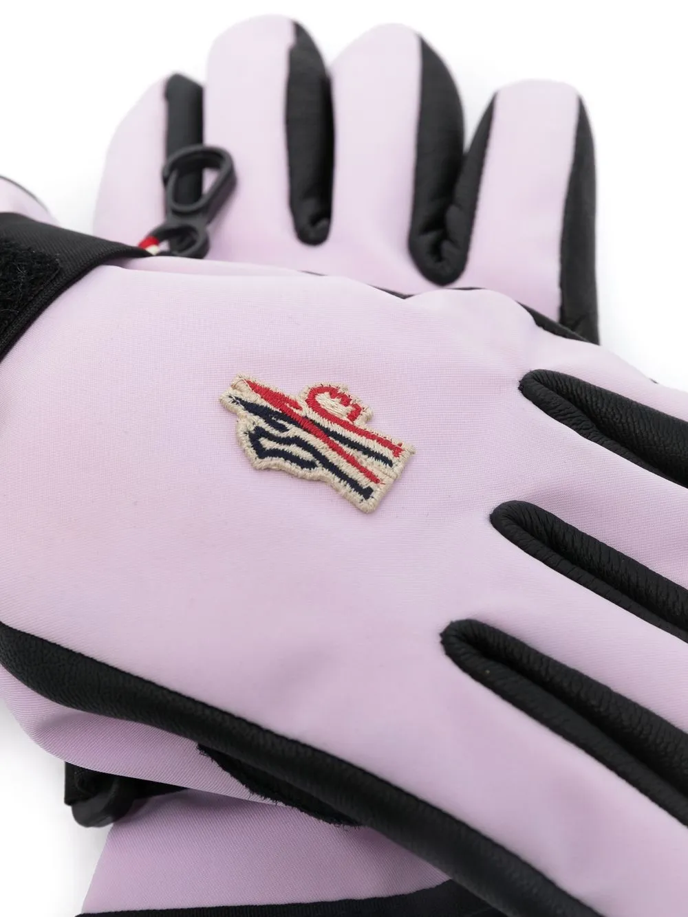 MONCLER GRENOBLE KIDS Handschoenen met logopatch - Roze