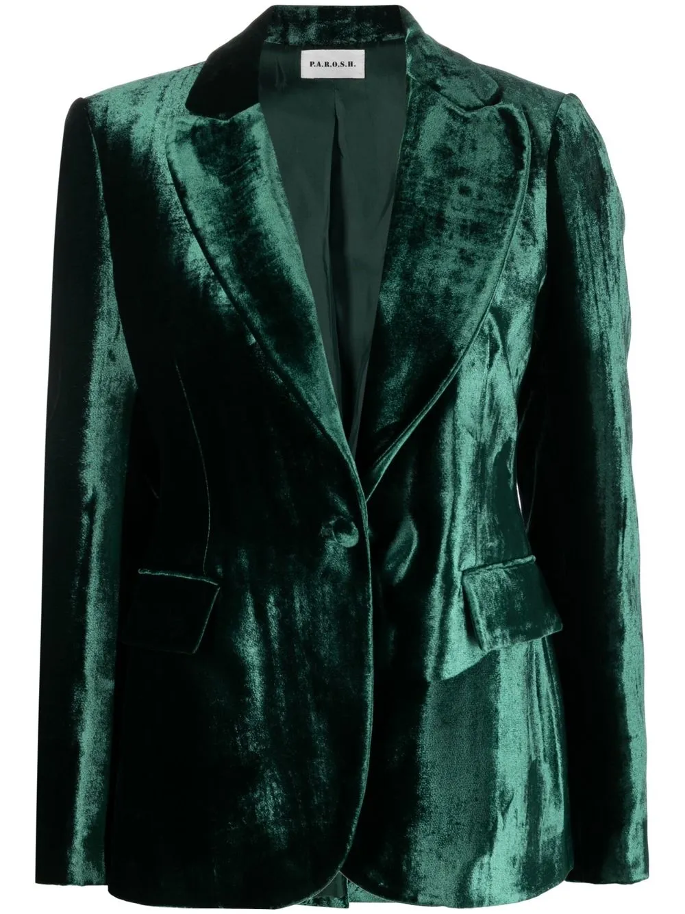 

P.A.R.O.S.H. blazer con botones - Verde