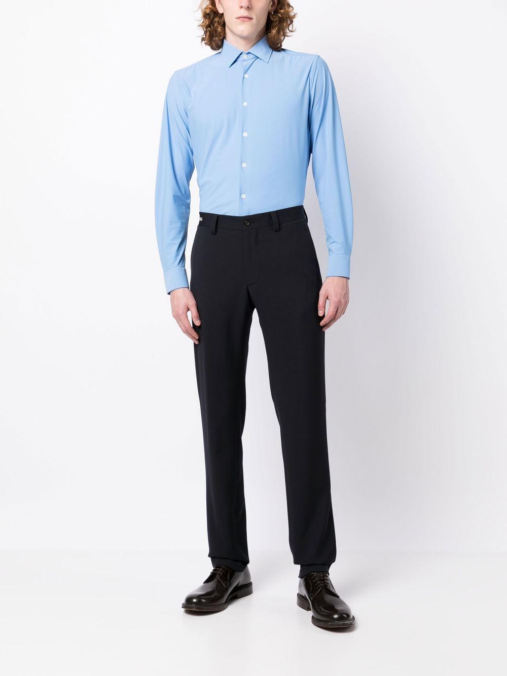 Corneliani Straight broek - Blauw