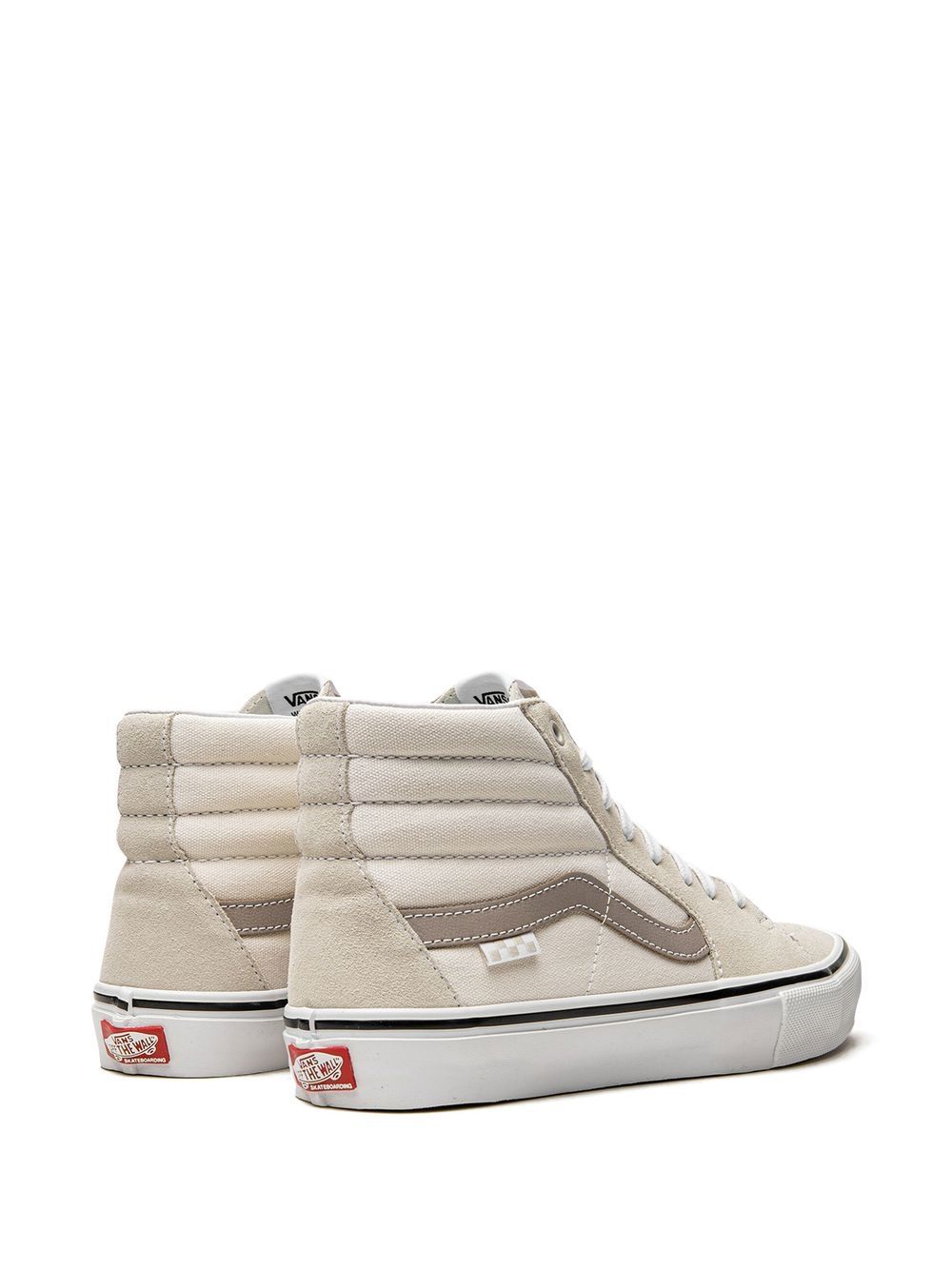 Vans sk8 hi birch cheap true white