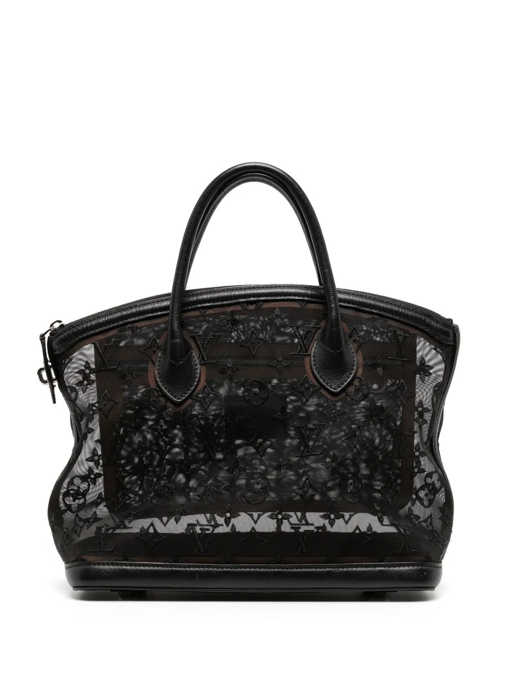 

Louis Vuitton 2012 pre-owned Monogram Lockit tote bag - Black