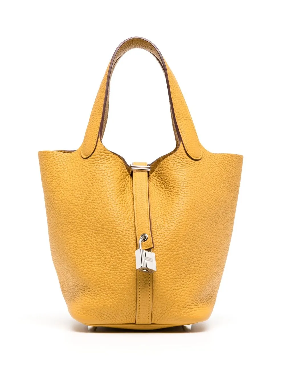 

Hermès 2018 pre-owned Picotin Lock PM bag - Yellow