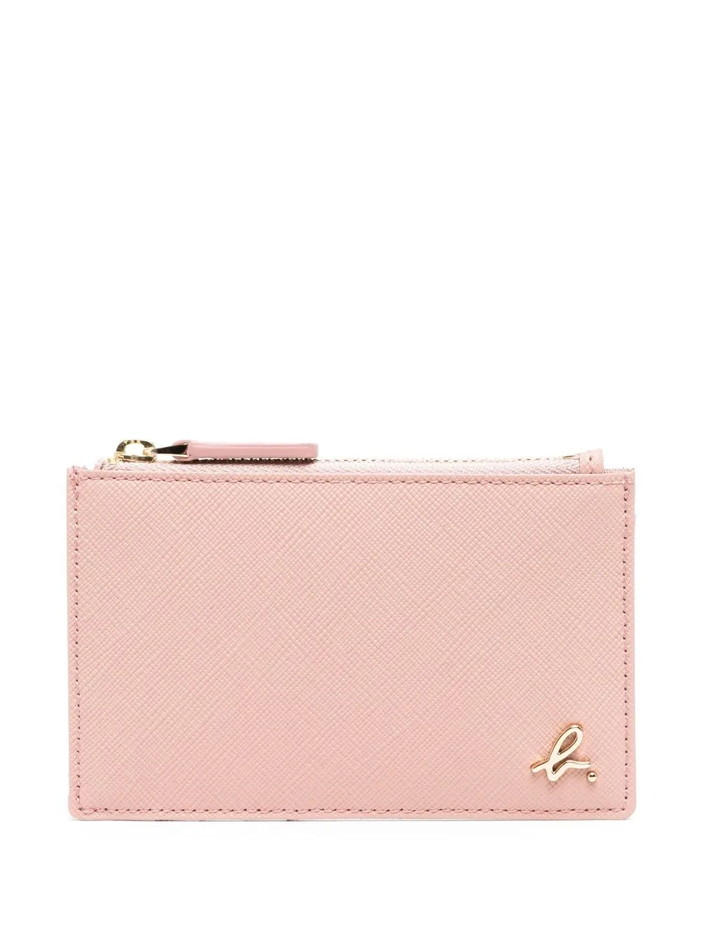 

agnès b. textured logo wallet - Pink