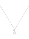 TASAKI 18kt white gold Kugel diamond necklace - Silver