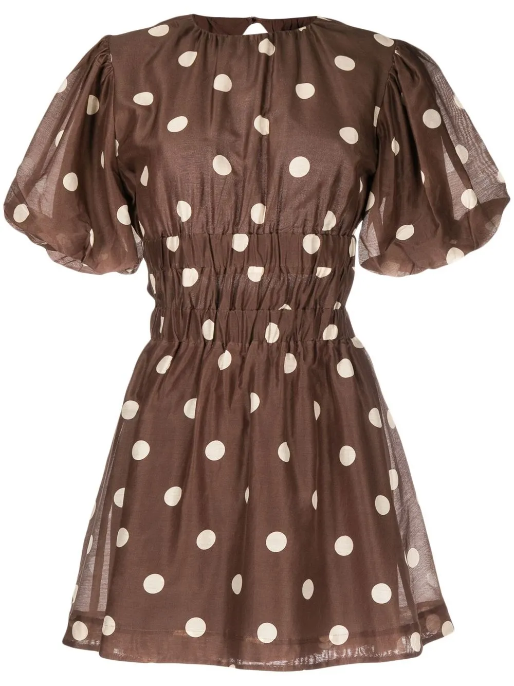 

SIR. Vivi open back mini dress - Brown