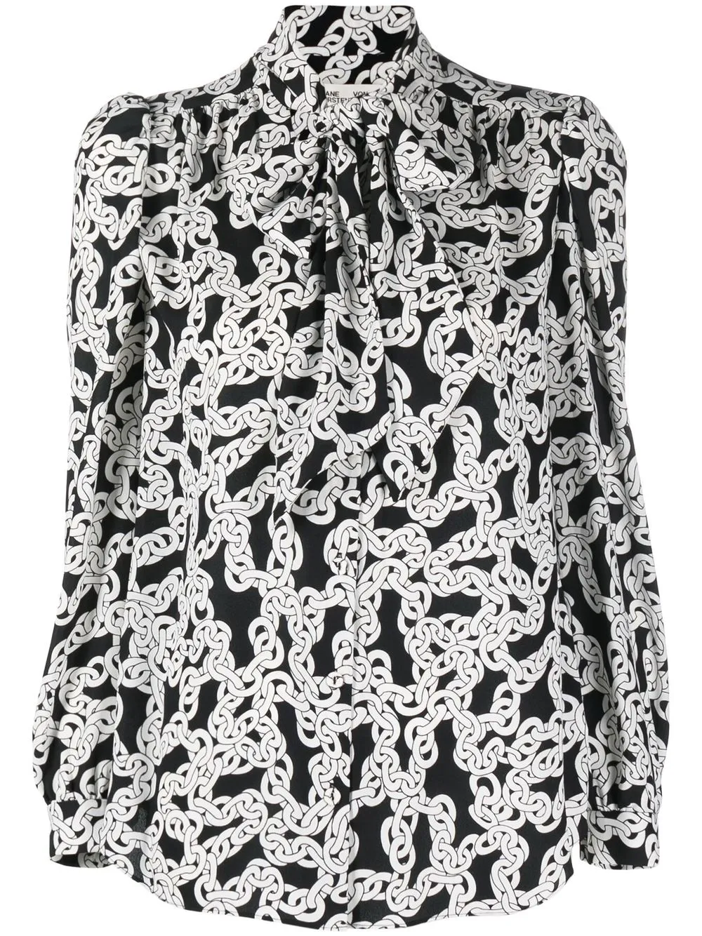 

DVF Diane von Furstenberg blusa Sanorah - Blanco