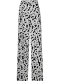 DVF Diane von Furstenberg Brooklyn straight-leg trousers - Black