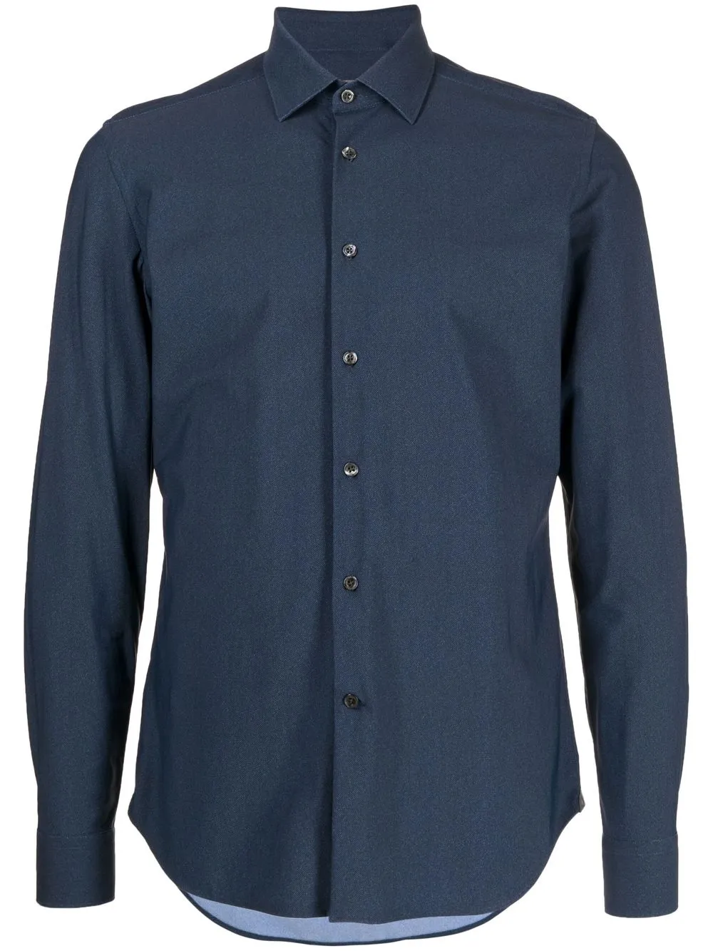 

Corneliani camisa manga larga con botones - Azul