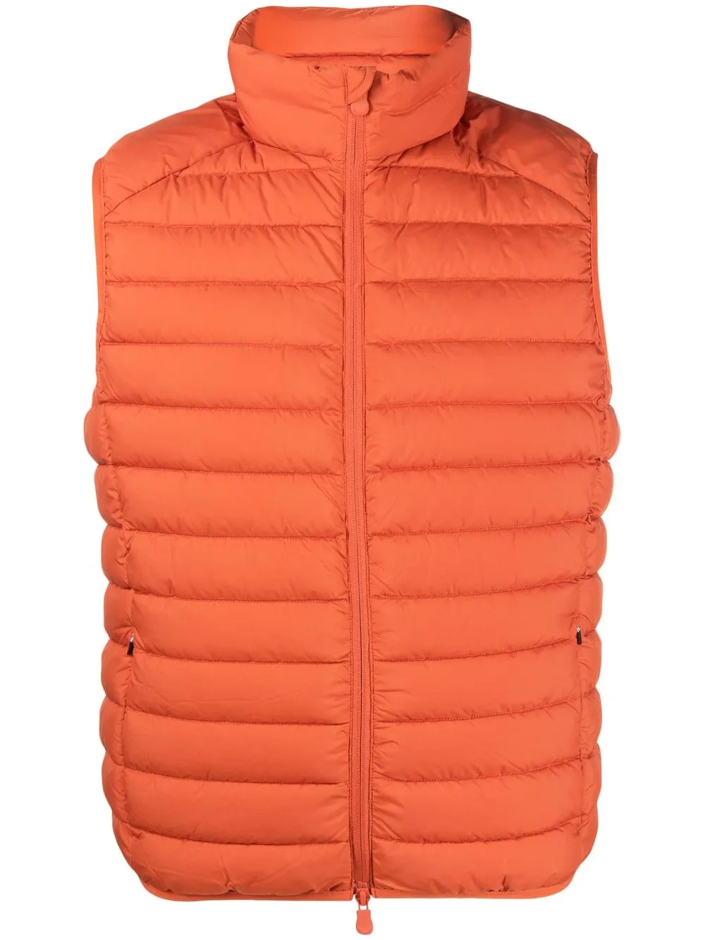 

Save The Duck zip-up padded gilet - Orange