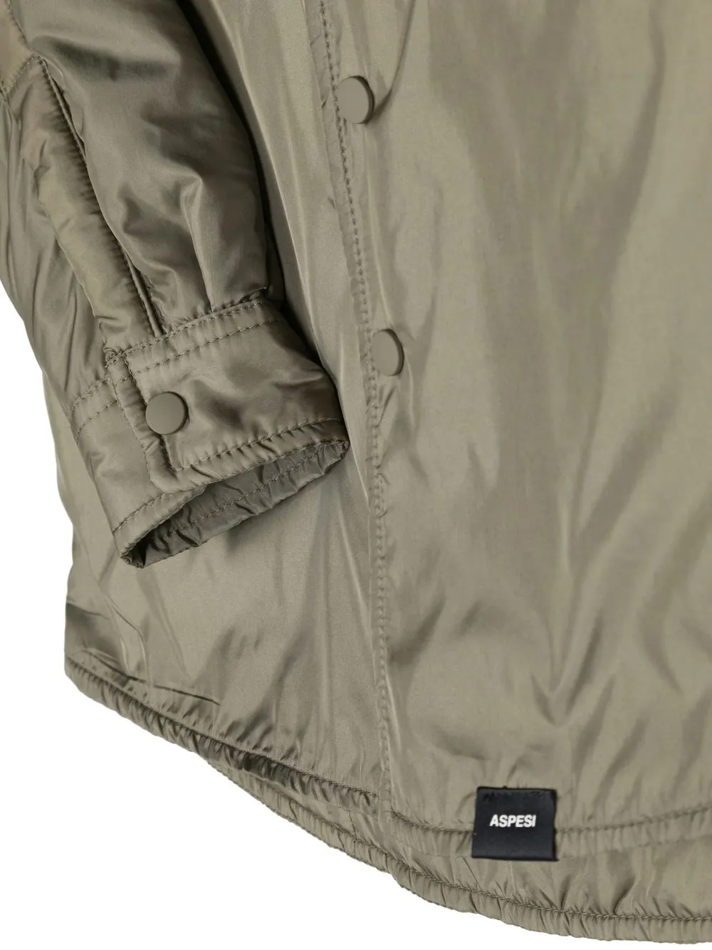  Aspesi Kids Leichte Iconic Hemdjacke   Grün 