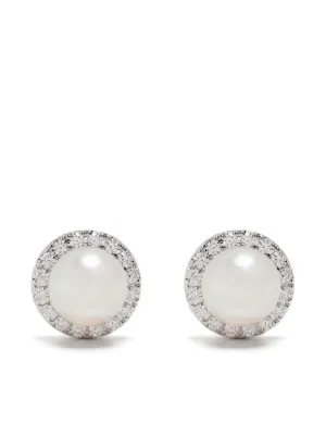 TASAKI Collection Line チャンツ ピアス | シルバートーン | FARFETCH JP