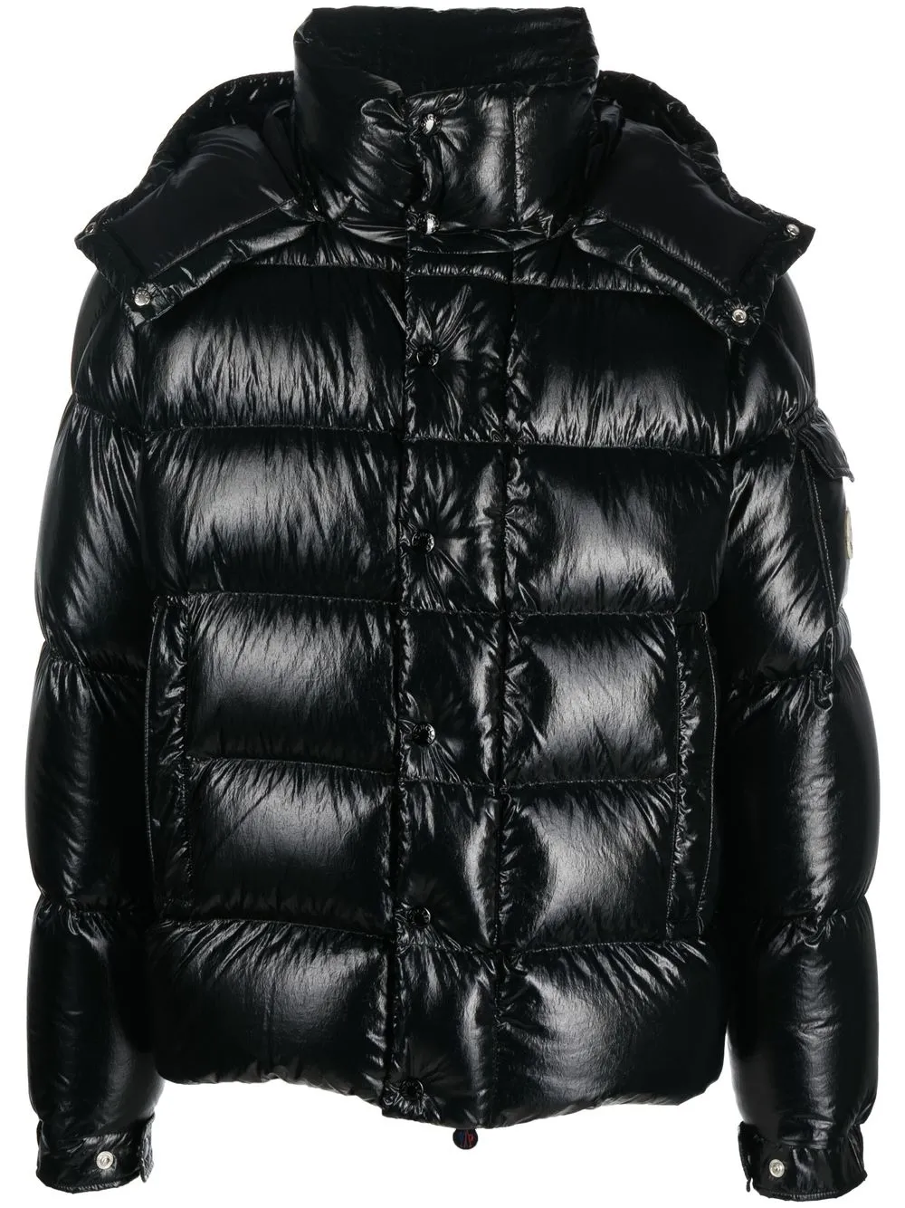 

Moncler chamarra capitonada Maya - Negro