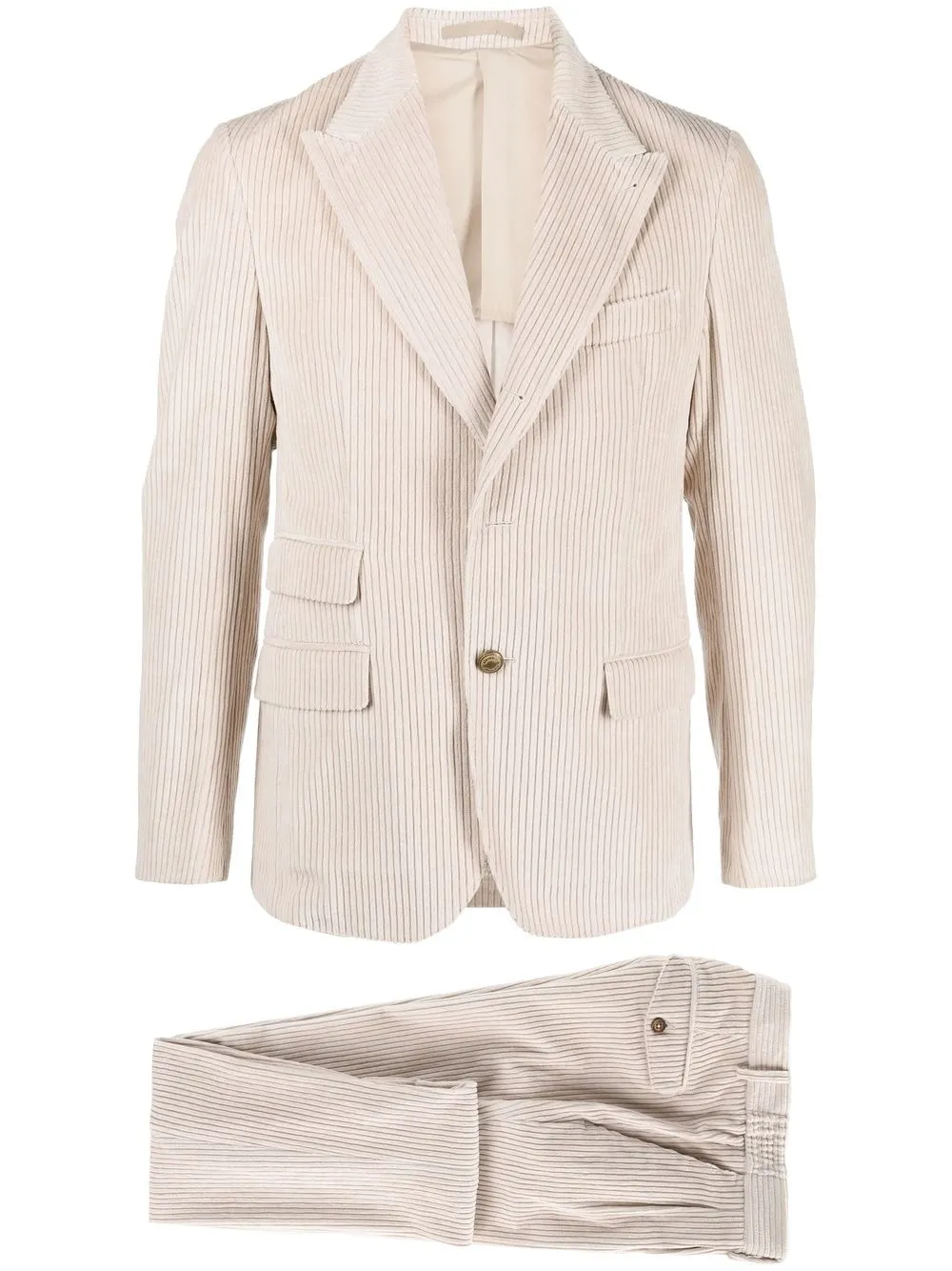 

Eleventy single-breasted two piece suit - Neutrals