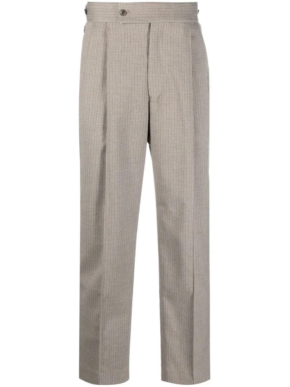 Needles Tweed pleat-detail Trousers - Farfetch