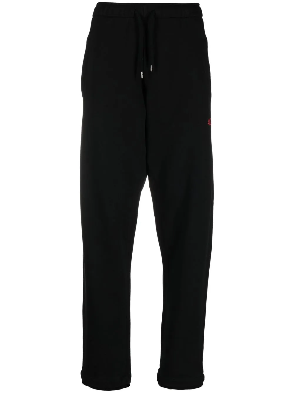 

424 pants con logo bordado - Negro